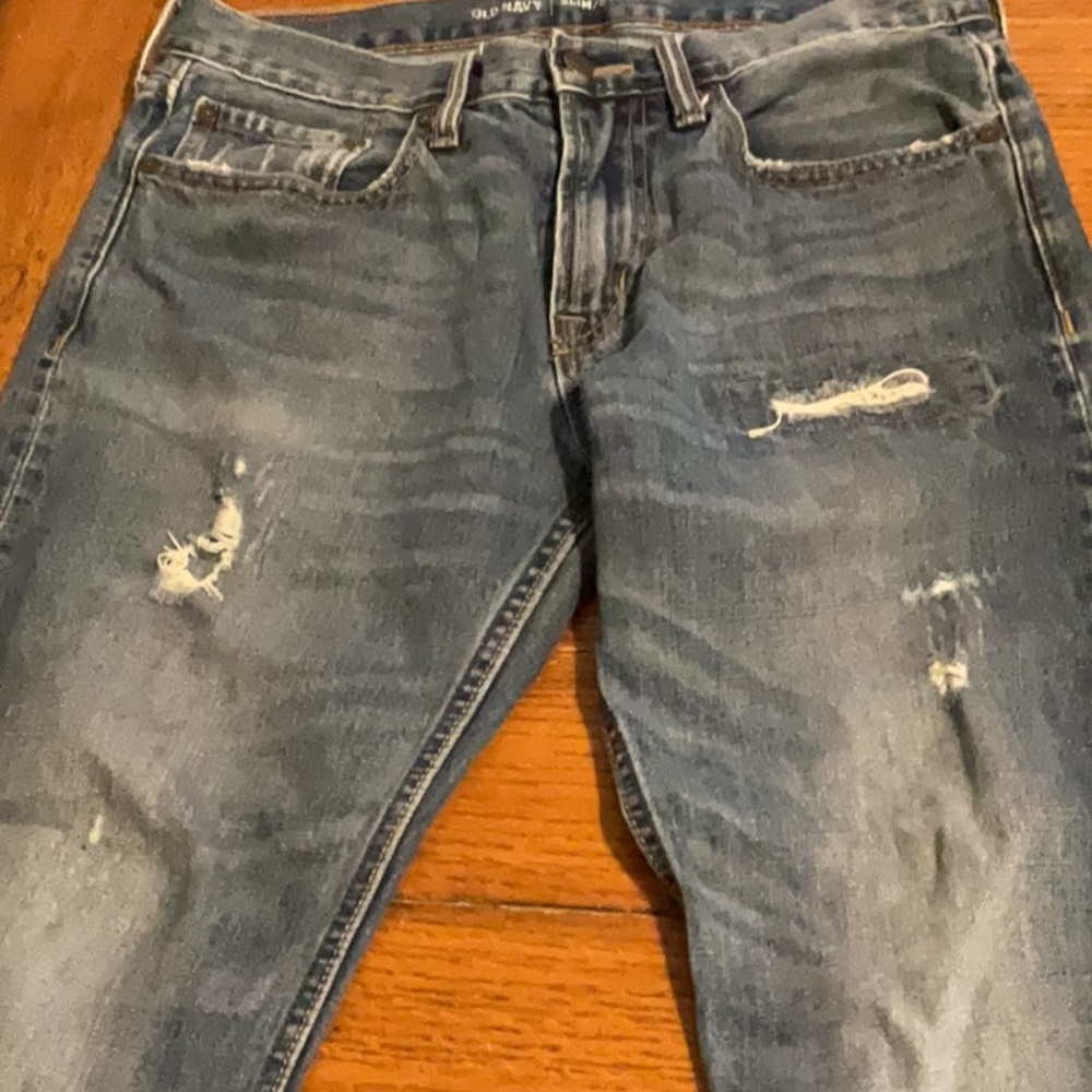 Good used men’s old navy slim fit jeans size 32 x 32
